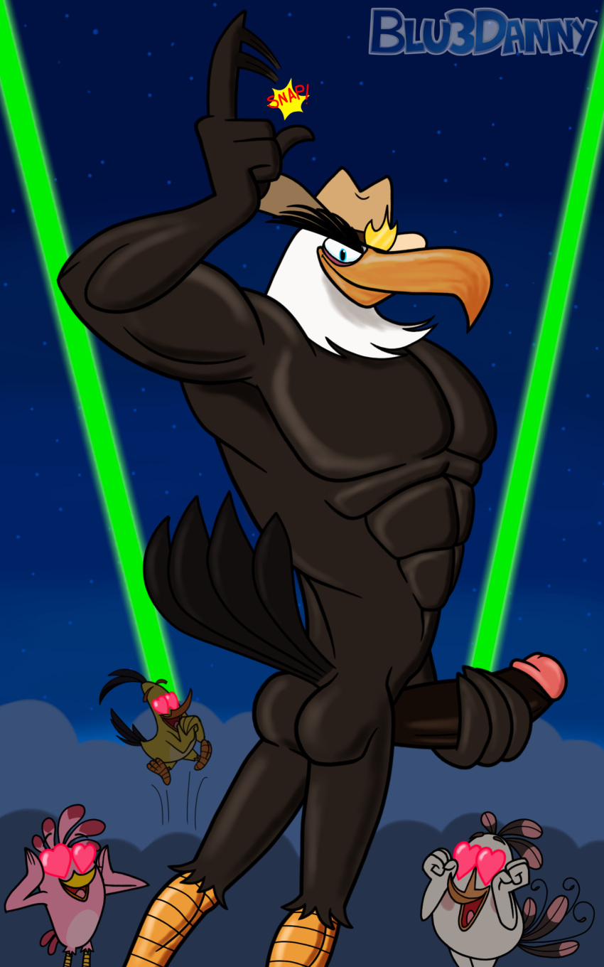 <3_eyes 2boys absurd_res angry_birds anthro armpits ass avian beak biceps big_penis bird blu3danny chuck_(angry_birds) columbia_pictures cowboy eagle heart hi_res male male_focus matilda_(angry_birds) mighty_eagle muscular muscular_male penis rovio rovio_entertainment sega snap sony stella_(angry_birds) stripper the_angry_birds_movie video_games