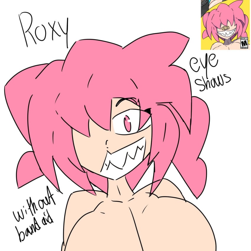 black_doggs_stalker breasts kenxwhack pink_hair pink_hair_roxy roxy roxy_kenxwhack