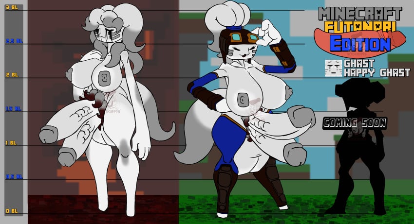 Ghast (Minecraft) Rule 34 Image