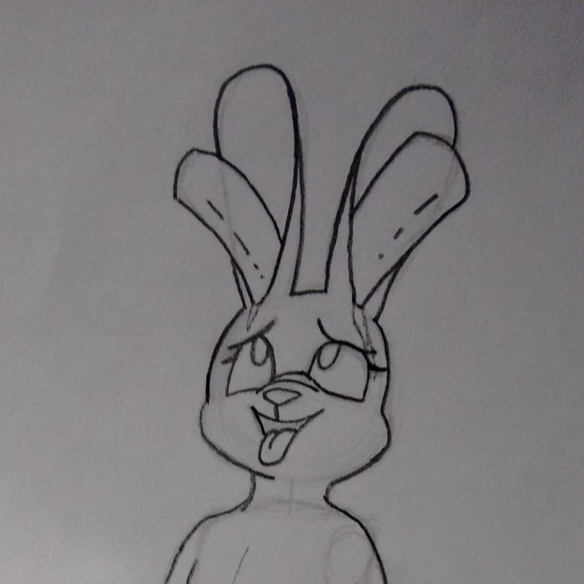 1:1 2016 aaron_amethyst ambiguous_gender anthro disembodied_penis ear_penetration group group_sex happy lagomorph looking_pleasured male male/ambiguous mammal naughty_face nude open_mouth original original_character penetration penis rabbit sex simple_background sketch smile solo_focus tongue tongue_out traditional_media_(artwork) unnamed_character what