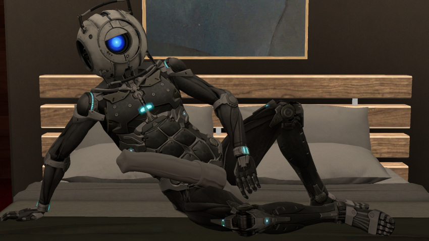 3d affront_to_nature android balls bed bot core cute half-life ianmata1998 inside invalid_tag lying machine male nude penis portal_(series) pose robot source_filmmaker valve video_games wheatley