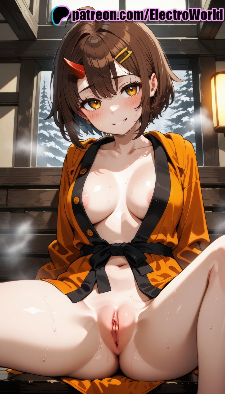 1girls 2025 ai ai_assisted ai_generated anime anime_girl anime_style anus anus artist_name bandaid big_breasts big_breasts big_breasts big_chest blush bottomless breast breasts breasts breasts breath brown_hair bust busty chest clitoral_hood collarbone crotch dripping_pussy electroworld endorsi_jahad exposed_anus exposed_pussy female female_genitalia genitals hair_ornament hairclip heavy_breathing hi_res high_quality high_resolution highres juicy_pussy large_breasts legs_apart legs_spread looking_at_viewer navel open_legs orange_eyes orange_hoodie orange_jacket orange_shirt patreon patreon_username pussy pussy_lips pussy_peek shaved_pussy short_hair sitting slit smile solo splayed_legs spread_legs stable_diffusion sweat tight_anus tight_pussy tower_of_god uncensored_pussy uncensored_vagina vagina vulva watermark wet_pussy