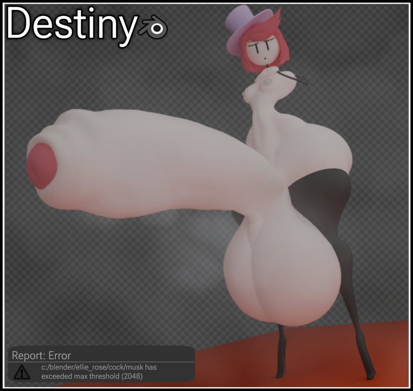 1futa 3d blender blender_(software) bottom_heavy dickgirl ellie_rose futa_only futanari henry_stickmin_(game) hyper hyper_penis musk nsfwdestiny simple_eyes solo tagme thick_thighs wide_hips