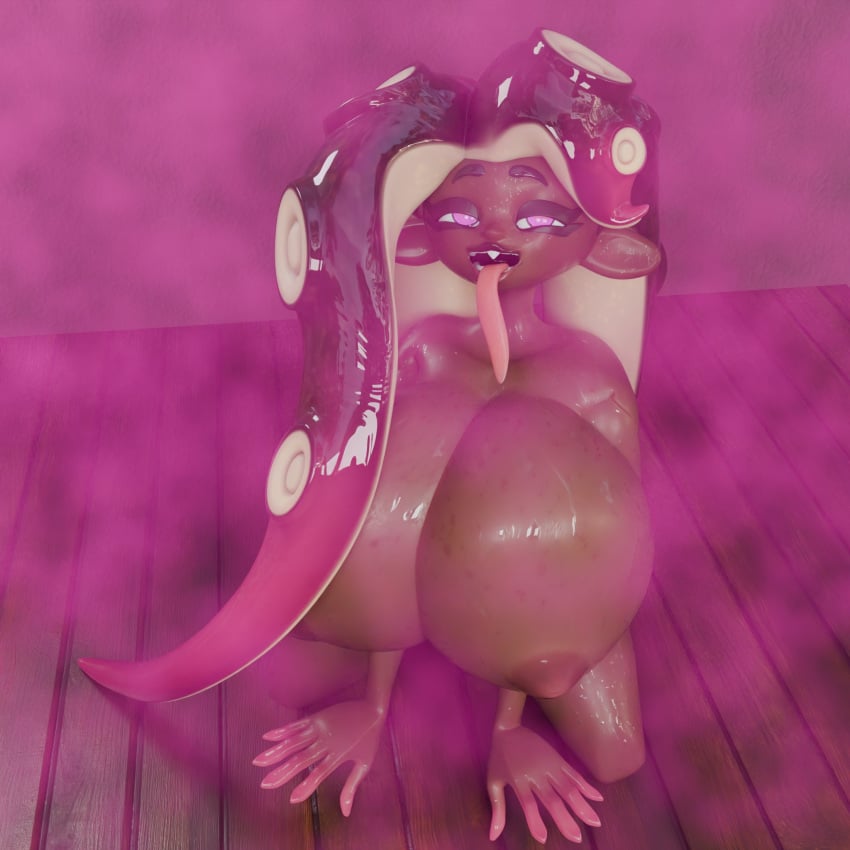 1girls 3d 3d_(artwork) alternate_breast_size bimbofication black_hair breast_expansion breasts_bigger_than_head completely_nude completely_nude_female dark-skinned_female dark_skin female female_focus female_only huge_breasts hypnosis lagami long_tongue looking_at_viewer looking_pleasured marina_(splatoon) massive_breasts mouth_open nintendo nipples octoling on_floor on_knees open_mouth pink_eyes pink_hair splatoon splatoon_2 tentacle_hair tongue tongue_out