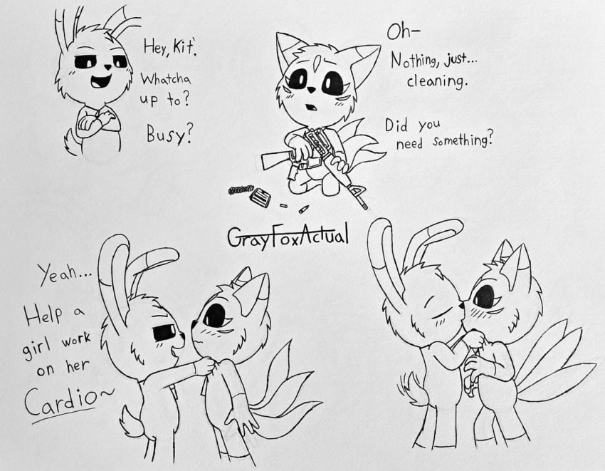 anthro anthro_on_anthro anthro_only black_sclera bunny critters_(poppy_playtime) domestic_rabbit furry_only grayfoxactual green_body green_fur green_skin hoppy_hopscotch hoppy_hopscotch_(poppy_playtime) no_humans oc ocs poppy_playtime poppy_playtime_(chapter_3) rabbit sex smiling_critters tagme white_pupils