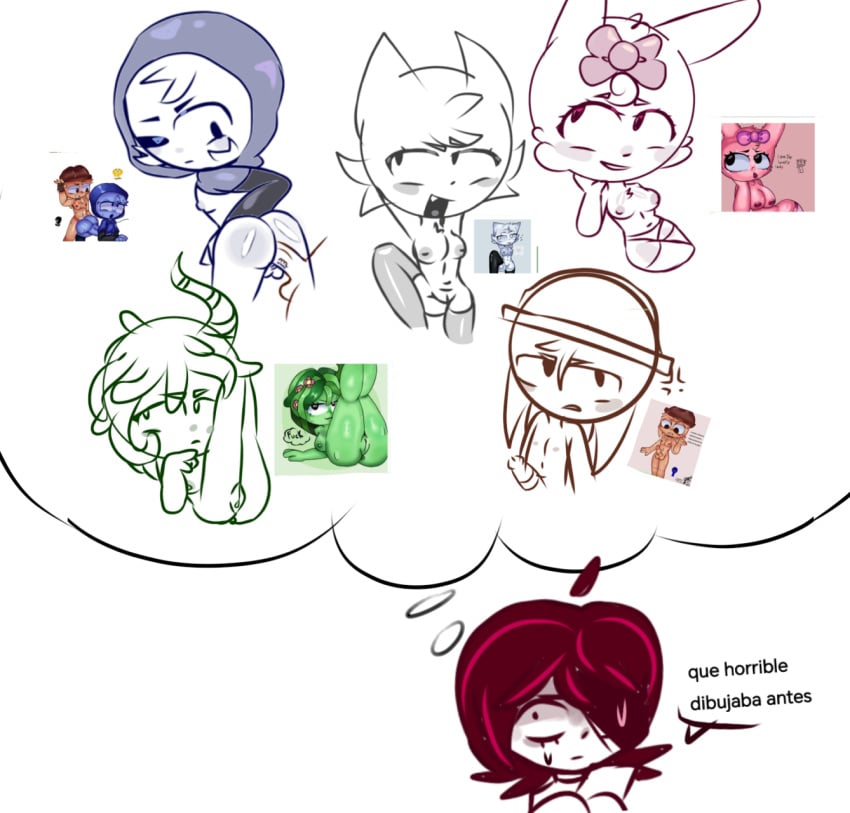 doodle jevin_(sprunki) melvelvet melvelvet_(character) pinki_(sprunki) sketch sprunki tunner_(sprunki) vineria_(sprunki) wenda_(sprunki)