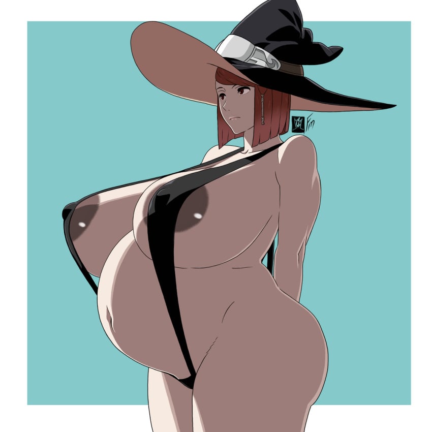 breasts female fire_emblem fire_emblem_awakening fungus-man gigantic_breasts highres huge_breasts hyper_belly hyper_breasts mature_female miriel_(fire_emblem) nipples non-web_source pregnant revealing_clothes