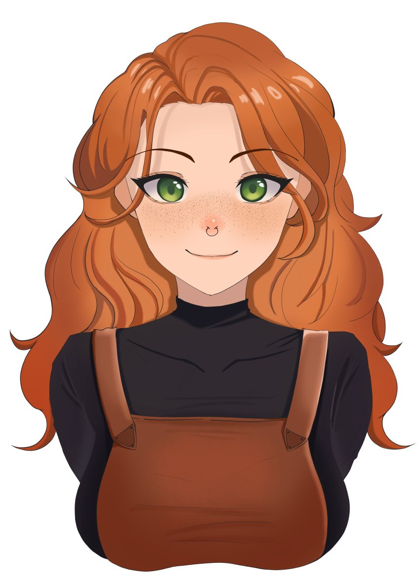 chai chaibun oc orange_hair red_hair