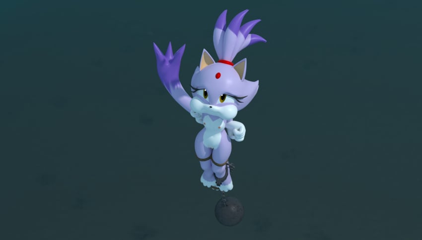 Blaze The Cat (Sega) Rule 34 Image