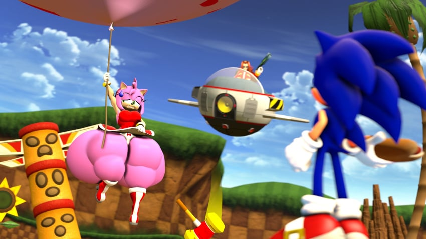 Amy Rose (Sega) Rule 34 Image