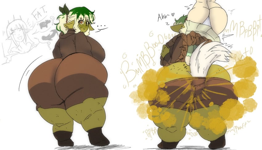 ... 2020s 2025 2025s 2girl 2girls bottom_heavy bottom_heavy_female brown_clothes brown_pants character_in_background earring elf elf_ears elf_female elf_girl fart fart_cloud fart_fetish fart_torture farting farting_on_another farting_on_face goblin goblin_ears goblin_female green_body green_highlights green_skin hippo hippopotamus insult insulting insulting_another jpeg jpg massive_ass meat_wall_(body_type) melissaalli ocs original original_characters short_stack shortstack simple_background thick_ass thick_hips thick_legs thick_thighs twitter_link two-tone_hair upside-down whale white_background wide_hips yellow_gas yellow_gas_cloud yellow_hair