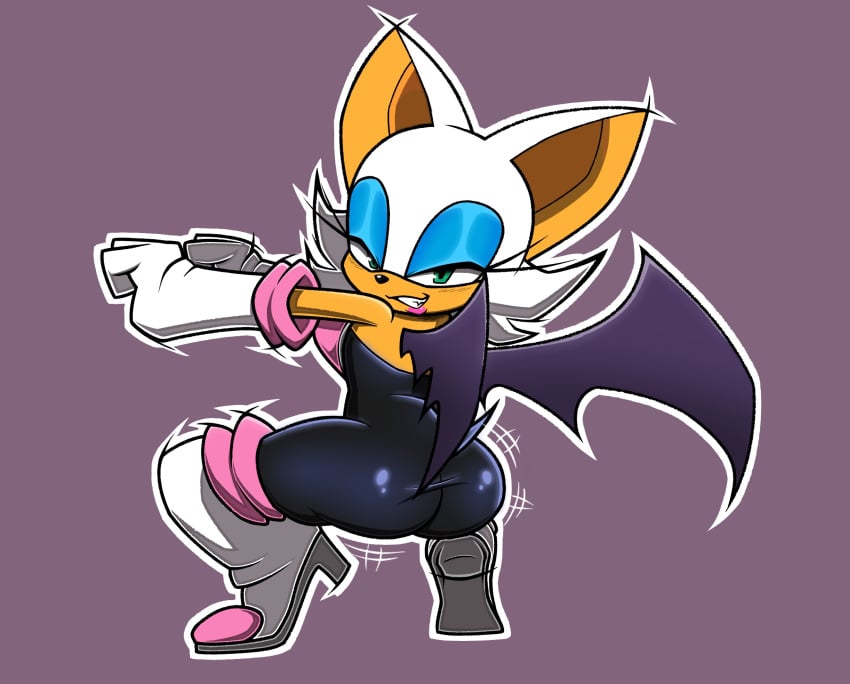 anaconda_pose arrogant presenting_ass rouge_the_bat seductive sonic_(series)