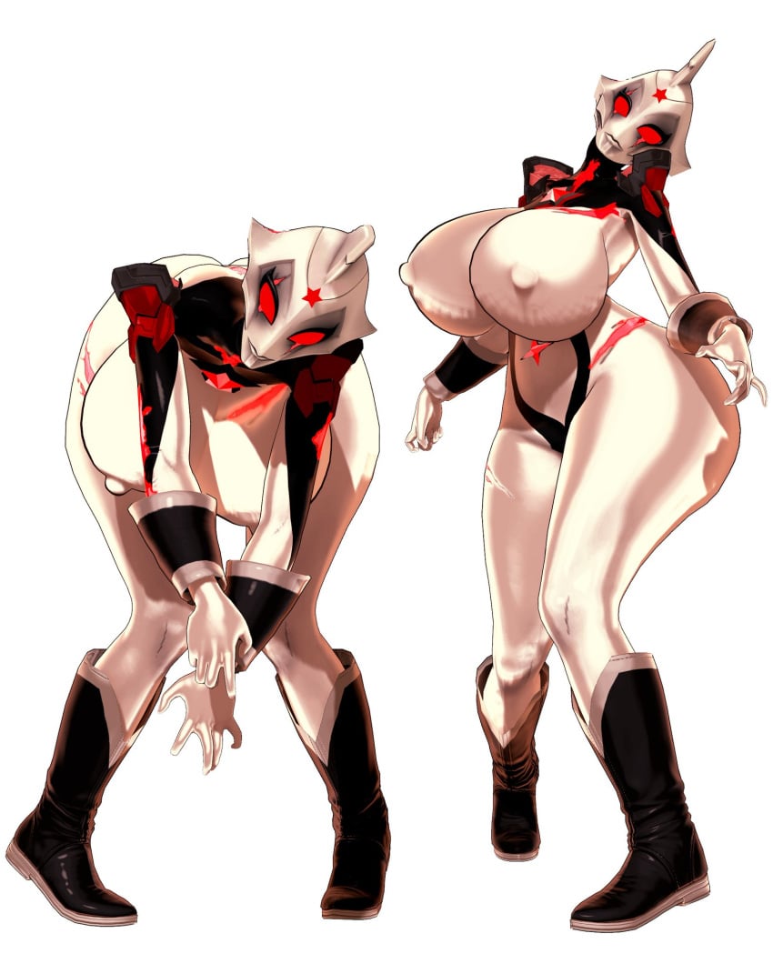 3d alien alien_girl alien_humanoid breasts erect_nipples female galactic_art humanoid large_breasts nipples original original_character thick_thighs thighs ultraman_(franchise) ultrawoman