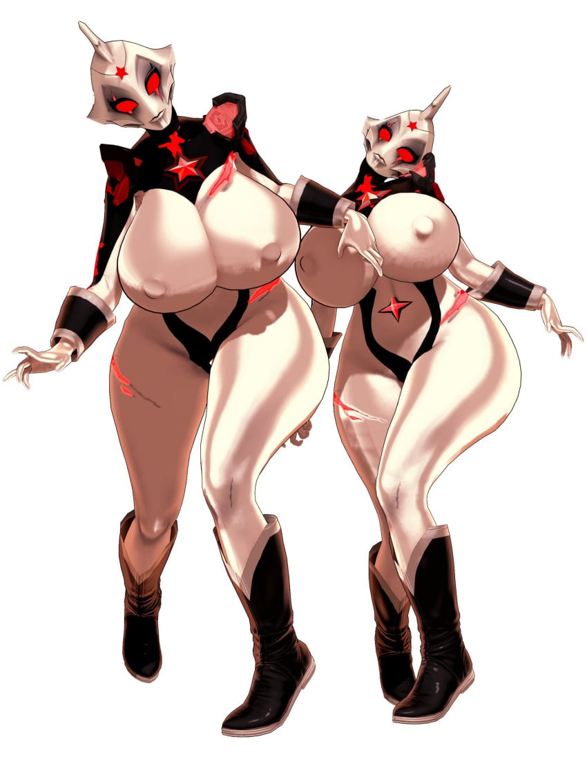 3d alien alien_girl alien_humanoid breasts erect_nipples female galactic_art humanoid large_breasts nipples original original_character thick_thighs thighs ultraman_(franchise) ultrawoman