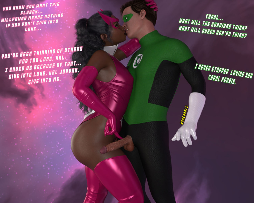 1boy 1boy1girl 1girls 3d ass big_ass big_breasts bottom_heavy breasts brown-skinned_female brown_body brown_skin bust busty chest curvaceous curvy curvy_figure dark-skinned_female dark_skin dc dc_comics fatality_(dc) female female_focus green_lantern green_lantern_(series) green_lantern_corps hal_jordan hips hourglass_figure huge_ass huge_breasts human knockkale large_ass large_breasts legs light-skinned_male light_skin male/female mature mature_female star_sapphire star_sapphire_(dc) star_sapphire_corps straight thick thick_hips thick_legs thick_thighs thighs top_heavy violet_lantern voluptuous voluptuous_female waist wide_hips