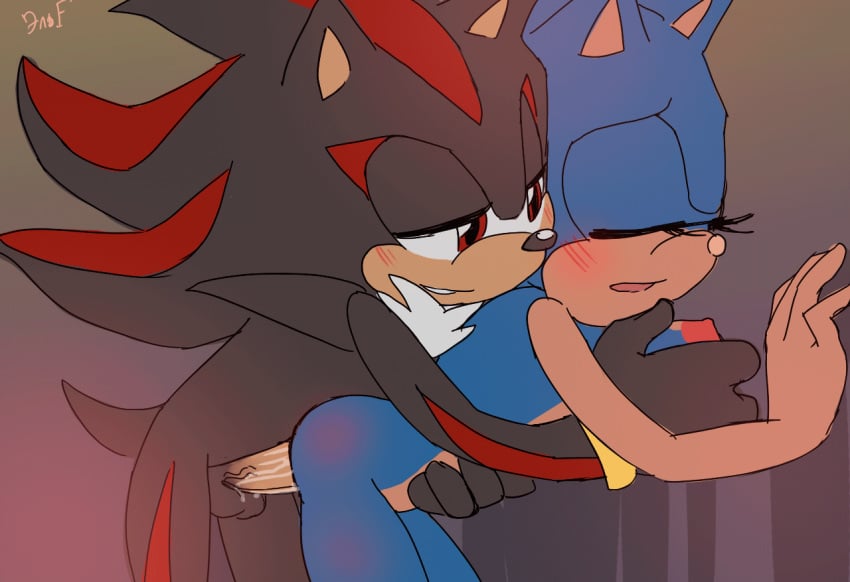 animated blush breasts female genderswap hedgehog krazyelf male mammal penetration penis pussy_juice red_eyes rule_63 sega sex shadow_the_hedgehog sonic_(series) sonic_team sonic_the_hedgehog sonic_the_hedgehog_(series) sonique_the_hedgehog