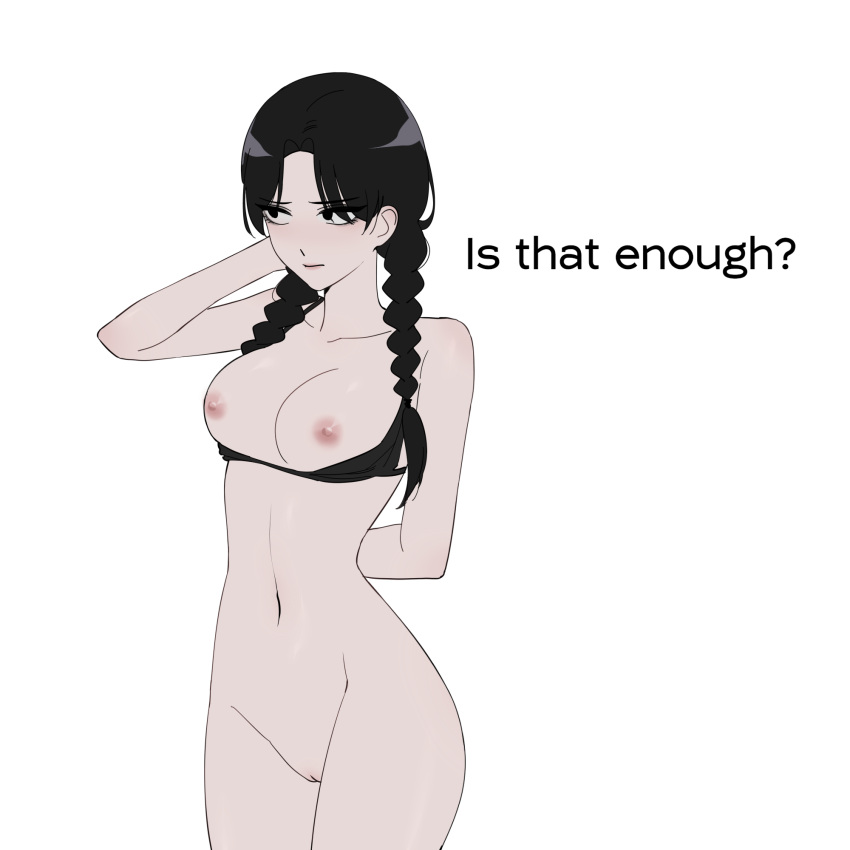 1girls 2d 2d_(artwork) absurd_res areola areolae arm_behind_back arm_behind_head ass bare_arms bare_ass bare_back bare_breasts bare_legs bare_midriff bare_shoulders bare_thighs big_ass big_breasts big_butt black_eyes black_hair bottomless bottomless_female bra bra_down braid braided_hair braided_twintails breasts bubble_ass bubble_butt butt chest cleavage clothes clothing completely_nude completely_nude_female curvaceous curvy curvy_female curvy_figure dark_hair dat_ass digital_drawing_(artwork) digital_media_(artwork) embarrassed embarrassed_nude_female english_text exposed exposed_ass exposed_breasts exposed_nipples exposed_pussy exposed_shoulders exposed_torso eyebrows eyebrows_visible_through_hair eyelashes eyelashes_visible_through_hair fashik fat_ass female female_only fit fit_female front_view functionally_nude glistening glistening_body goth goth_girl hi_res hips human human_only light-skinned_female light_skin looking_away looking_to_the_side makeup mascara naked naked_female navel nipples nude nude_female pale-skinned_female pale_skin pose posing presenting presenting_breasts presenting_pussy pussy seductive seductive_look shiny shiny_breasts shiny_hair shiny_skin shy slim_waist smooth_skin solo_female solo_focus standing tagme talking talking_to_viewer teenager text the_addams_family thick_thighs thighs topless_female topwear topwear_down twintails upper_body wednesday_(netflix) wednesday_addams white_background wide_hips young