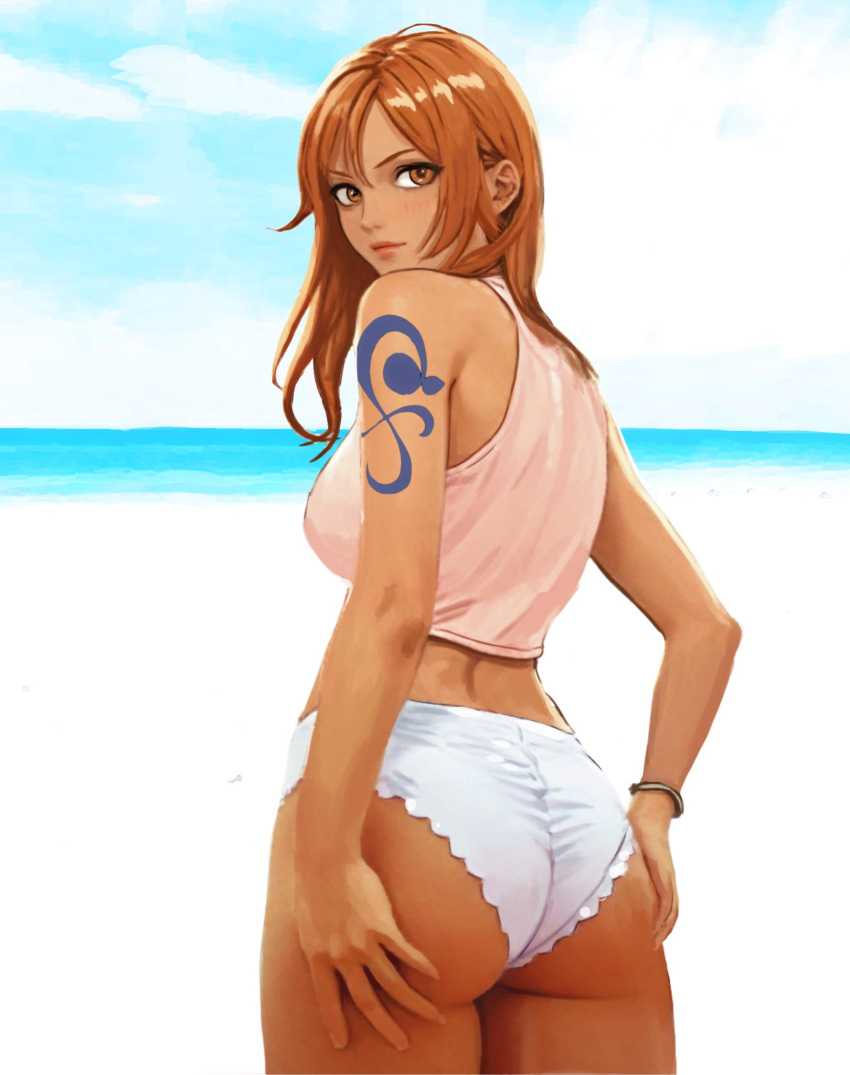 female female_only heyy_vivii nami_(one_piece) one_piece