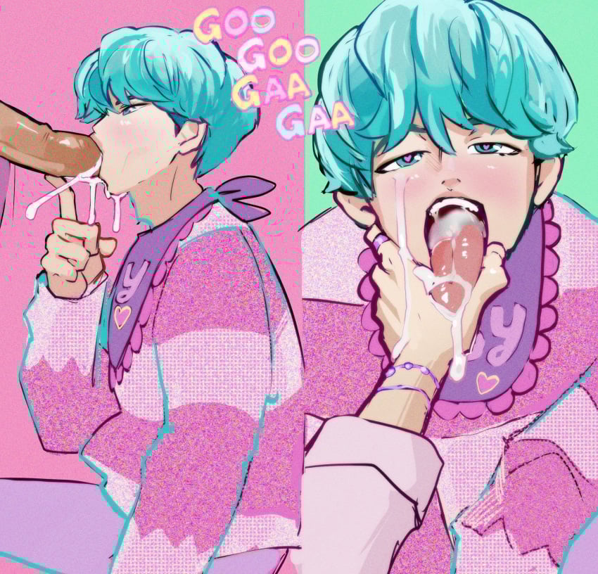 baby_(kpop_demon_hunters) big_penis blush clothed clothing cum cum_on_face cum_on_tongue cute_face cute_male fully_clothed gay heart-shaped_pupils idoraad kpop_demon_hunters lilprincyvi looking_pleasured male male_focus male_only netflix open_mouth oral oral_sex penis penis_in_mouth pov romance_(kpop_demon_hunters) saja_boys submissive submissive_male sucking sucking_penis tongue tongue_out yaoi