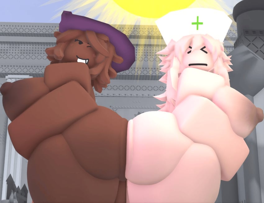 2026 2female 2females 2girl 2girls 2woman 2women 3d 3d_(artwork) 3d_render ass ass_focus ass_squish ass_to_ass big_ass big_boobs big_breasts big_butt big_tits boobs breasts butt butt_focus butt_squish butt_to_butt caretaker_(die_of_death) chocolate_and_vanilla civilian_(die_of_death) dark-skin dark-skinned dark-skinned_female dark-skinned_girl dark_skin dark_skinned dark_skinned_female dark_skinned_girl die_of_death_(roblox) digital_media duo duo_female duo_focus female female_focus female_only girl girl_focus girl_only girls girls_focus girls_only hair hat headwear indecentmary light-skin light-skinned light-skinned_female light-skinned_females light-skinned_girl light-skinned_woman light_skin light_skinned light_skinned-female light_skinned_female loveshot_(die_of_death) naked naked_female naked_females naked_girl naked_girls naked_woman naked_women nipples nude nude_female nude_females nude_girl nude_woman nude_women png png_conversion roblox roblox_game roblox_studio robloxian short_hair thick_thighs tits woman woman_focus woman_only women women_focus women_only