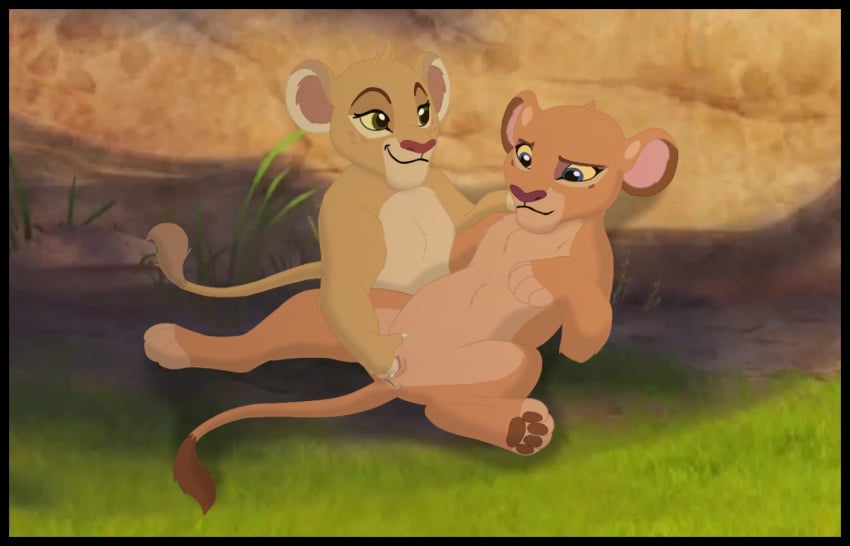 disney duo feral feral_on_feral fingering the_lion_guard the_lion_king tiifu witek17b_(artist) zuri zuri_(tlg)