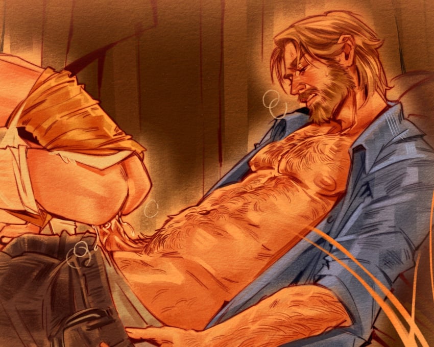 1boy _belceboo arm_hair arthur_morgan ass beard beard_stubble beefy belceboo big_penis blush blush body_hair breath_cloud chest_hair clothes cock color dick facial_hair fit fit_male furrowed_brow happy_trail male/ambiguous male_penetrating man_boobs moobs moustache muscular muscular_male nipples offscreen_character original_character panting pants_down passionate pecs penetration penis pubic_hair red_dead_redemption_(series) red_dead_redemption_2 reverse_cowgirl_position riding shirt_open unknown_gender veiny_penis