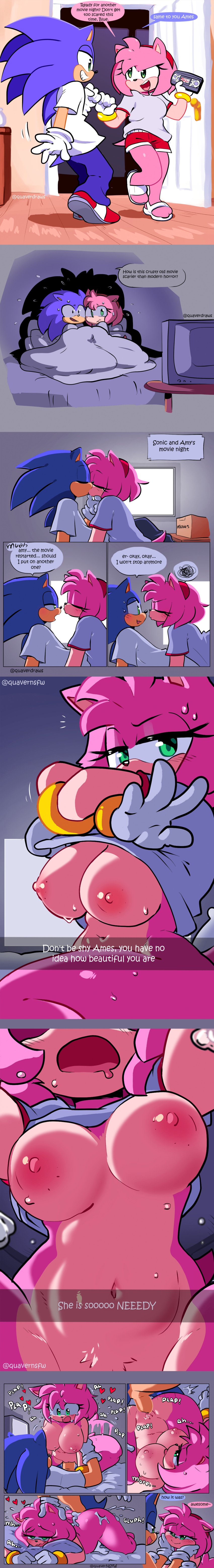 1boy 1girls amy_rose animal_ears animal_nose anthro anthro_penetrated anus areolae ass bangs bed blue_fur blush bodily_fluids body_fur boots bottomless bracelet breasts breath closed_mouth clothes_lift clothing colored_skin comic completely_nude couple couple_sex cowgirl_position crossed_arms cum cum_in_pussy cum_inside date dialogue drooling duo ejaculation english_language english_text erection eulipotyphlan eye_contact female female_penetrated female_pubic_hair flying_sweatdrops fur furry furry_female furry_male furry_with_furry furry_with_non-furry genital_fluids genitals gloves green_eyes hair hairband half-closed_eyes hammer hand_on_another&#039;s_head hands_on_own_cheeks hands_on_own_face hands_up happy happy_sex heart hedgehog humanization implied_sex indoors interspecies jewelry kiss kissing large_breasts lifted_by_self looking_at_another looking_at_viewer looking_up lying makeup male male_penetrating male_penetrating_female male_pov mammal moaning mouth_drool movie_night nakadashi navel nipples no_bra nose_blush notice_lines nude oerba_yun_fang on_back on_bed on_stomach open_mouth penetration penile penis pillow pink_body pink_fur pink_hair pink_skin pubic_hair pussy pussy_juice quavernsfw red_hairband saliva sandals semen sex shirt shirt_lift short_hair short_shorts short_sleeves shorts sidelocks sitting smile socks solo solo_focus sonic_(series) sonic_the_hedgehog sonic_the_hedgehog_(character) sonic_the_hedgehog_(series) spoken_heart spread_legs stomach straddling straight sweat tail taken_from_behind talking tears text thick_thighs thighs third-party_edit tongue tongue_out topwear two-tone_fur undressing upside-down vagina vaginal_penetration watching_tv white_gloves white_shirt wholesome_sex wide-eyed wide_hipslooking_pleasured