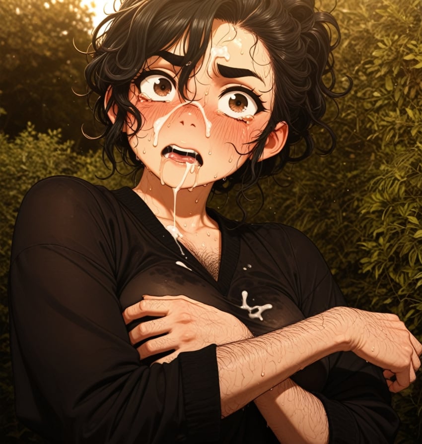 1_female 1_girl 1female after_blowjob after_cumshot after_fellatio after_male_orgasm after_oral after_oral_penetration after_oral_rape after_rape ai-created ai_art ai_fingers ai_generated ai_hands arm_hair arms_crossed arms_crossed_over_breasts arms_open bangs bangs_between_eyes bare_arms bare_chest bare_hands beautiful beautiful_female beautiful_girl big_eyebrows big_eyelashes black_body black_clothed black_clothes black_clothing black_eyelashes black_hair_female black_kimono blush blush_line blush_lines blushed blushed_face blushed_under_eyes blushing_ears blushing_face blushing_female blushing_lines blushlines body_hair body_hairy breasts brown_eyes brown_eyes_female brown_hair brunette_female brunette_girl brunette_hair brunette_hair_female bushy_eyebrows chest chest_hair chest_hair_peek chest_hairs clavicle clavicles clothed clothed_female clothes clothing collarbone collarbones covered_breasts covering_breasts crossed_arms crying crying_female crying_rape_victim crying_with_eyes_open cum cum_drip cum_dripping cum_dripping_into_mouth cum_on_chest cum_on_chin cum_on_clavicle cum_on_clothes cum_on_clothing cum_on_collarbone cum_on_face cum_on_forehead cum_on_lips cum_on_nose cum_string cum_trail curls curly_hair curly_hair_female curly_hair_style dark_clothing dark_eyebrows dark_eyelashes dark_hair dark_hair_female defenseless disheveled disheveled_hair dripping_sweat drooling drooling_into_mouth drooling_mouth ear ear_blush ears_visible_through_hair exposed_arms exposed_chest exposed_hands eyes_open eyes_opened female female_body_hair female_chest_hair female_focus female_only female_solo flush flushed flushed_cheeks flushed_expression flushed_face forest forest_background frowning frowning_at_another frowning_female girl girl_focus girl_only girl_solo hair_between_eyes hair_curl hair_pulled_back hair_up hairy hairy_arm hairy_arms hairy_body hairy_chest hairy_female hairy_fingers hairy_girl hairy_hands hand_hair hand_on_boob hand_on_breast hand_on_own_breast helpless helpless_female helpless_girl helpless_heroine holding_boobs holding_breast holding_breasts holding_tits kimono kimono_sleeves large_eyes large_sleeves lips looking_at_another male manyuu_chifusa manyuu_hikenchou medium_boobs medium_breast medium_breasts medium_tits mouth_opened nature nature_background neckline nervous nervous_expression nervous_face nervous_female only_female only_girl open_arm open_arms open_eyes open_mouth opened_eyes opened_mouth outdoor outdoor_background outdoors ponytail_(hair) ponytail_female ponytail_hair ponytails rape_victim raped_female raped_girl saliva saliva_drip saliva_dripping saliva_drooling saliva_drop saliva_on_chin saliva_on_face saliva_on_lips saliva_on_mouth salivating salivation scared scared_expression scared_face scared_female scared_look short_bangs short_hair short_hair_female side_bangs slobber slobber_on_face slobbering slobbery small_nose solo_female solo_girl stained_clothes stained_clothing standing standing_female sunset sweat sweat_drip sweat_drop sweat_drops sweat_on_face sweat_on_forehead sweat_stain sweat_stains sweatdrop sweatdrops sweating sweating_female sweating_profusely sweaty sweaty_arms sweaty_body sweaty_chest sweaty_face sweaty_female sweaty_girl sweaty_hand sweaty_hands sweaty_neck tangled_hair tear tears tears_in_eye tears_in_eyes tears_of_desperation tears_on_cheek teen teen_girl teenage teenage_girl teenager teenager_girl teeth_showing teeth_visible thick_eyebrows tomboy tongue tongue_visible tree tree_background trees upper_teeth young young_female young_girl