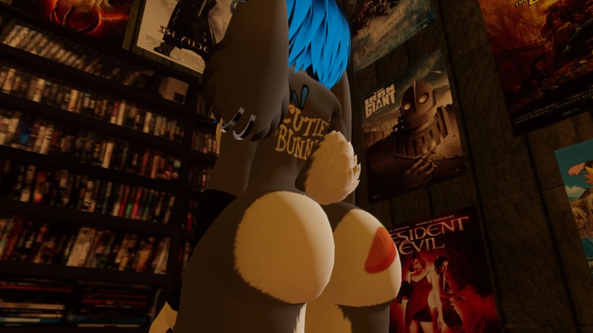 1girls 3d anthro big_breasts big_butt blue_eyes breasts butt_focus butt_tattoo ear_piercing female fully_nude furry furry_female presenting_pussy pussy rabbit_girl snakebite_piercing solo_female vrchat vrchat_avatar vrchat_model