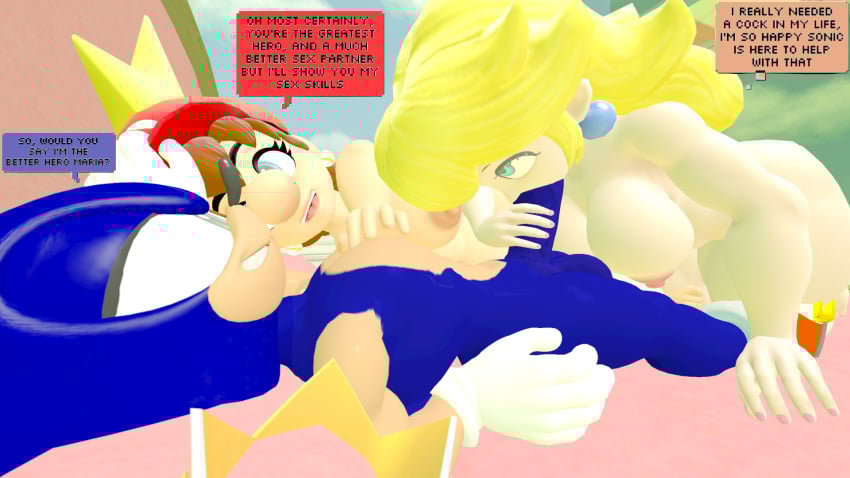 3d blowjob mariette mario_(series) princess_peach rule_63 sfm sonic_(series) sonic_the_hedgehog sonic_the_hedgehog_(series) source_filmmaker tagme