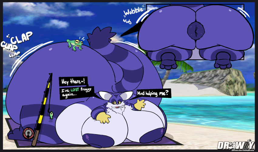 Big The Cat (Sega) Rule 34 Image