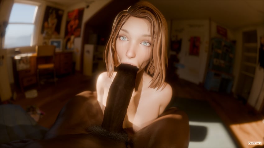 1boy 1girls 2025 3d :&gt;= alternate_version_available blowjob blowjob_face blue_eyes breasts brown_eyes completely_nude completely_nude_female completely_nude_male covered_nipples dark-skinned_male detailed_background duo fellatio female female_penetrated hairy_male image_set indoors just_the_tip kneeling kneeling_on_ground life_is_strange life_is_strange:_double_exposure lipstick looking_at_partner male max_caulfield max_caulfield_(double_exposure) maxine_caulfield medium_hair nude nude_female nude_male oral oral_penetration oral_sex penis penis_in_mouth straight straight_sex upper_body vekkte