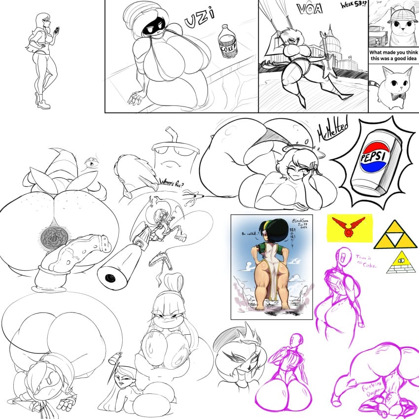 adult_swim andrea_davenport aqua_teen_hunger_force avatar_legends avatar_the_last_airbender cartoon_network crossover disney disney_channel drawpile drones) female glitch_techs heather_(tdi) helluva_boss j_(murder_drones) master_shake miko_kubota murder_drones netflix nickelodeon nicktoons sketch tagme tagme_(artist) teletoon the_ghost_and_molly_mcgee toph_bei_fong total_drama_island uzi_(murder_drones)