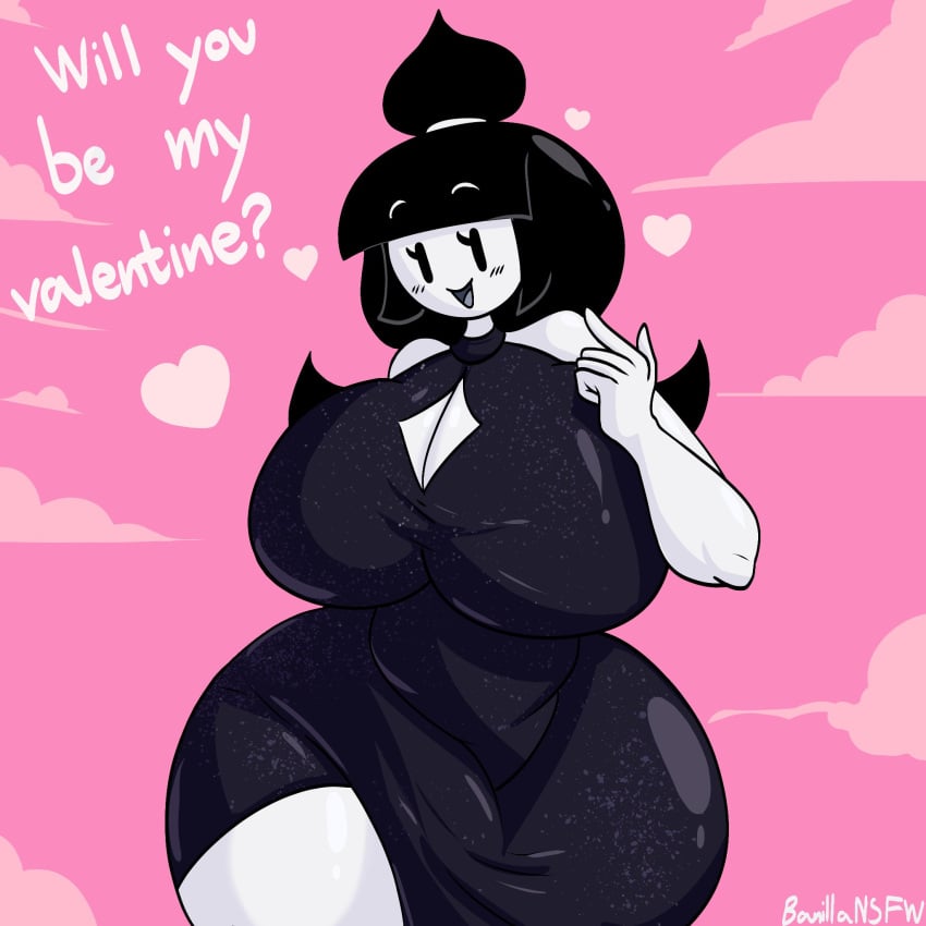 anthnsfw ass ass banillansfw buttocks valentine valentine's_day valentines_day vivia_(banillansfw)