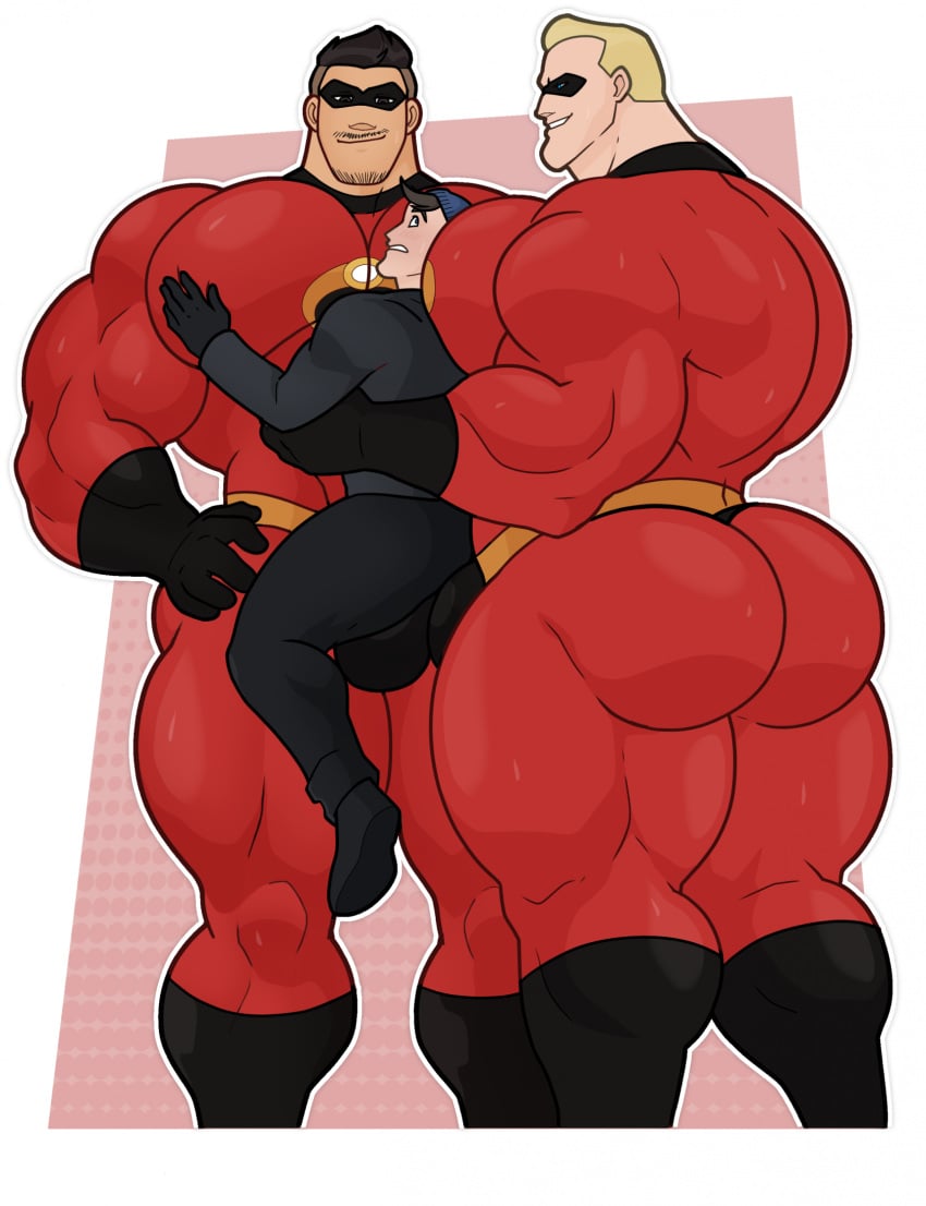 bara crossover dilf disney gay male male_only mr._incredible nandarazzi pixar robert_parr the_incredibles