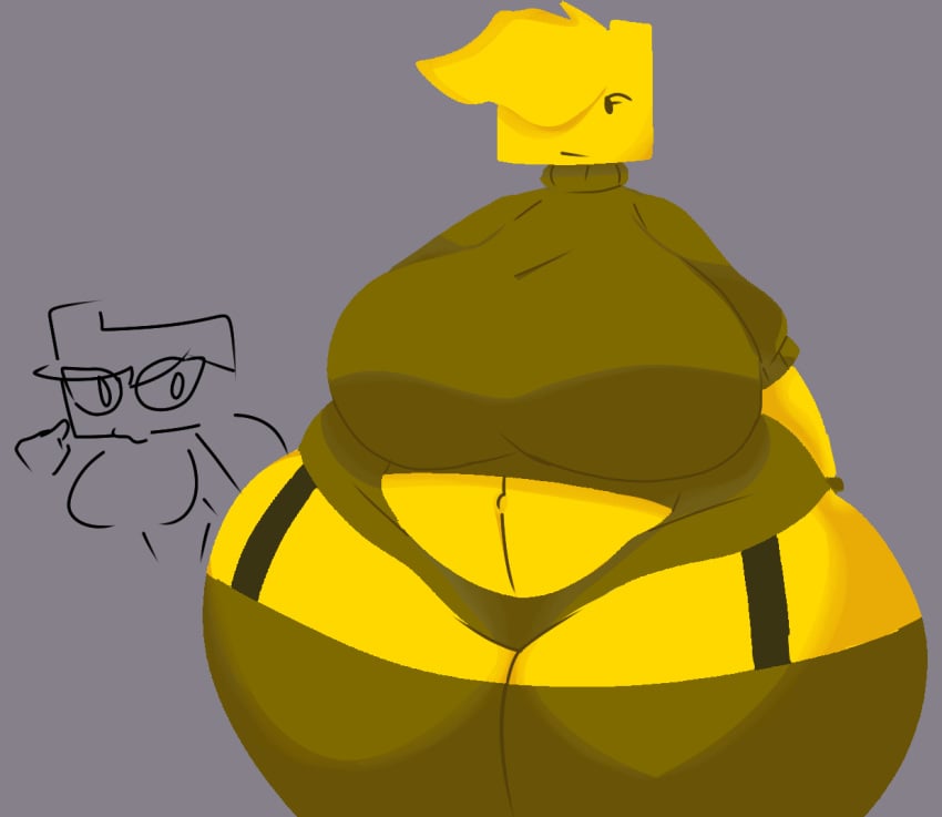 1girls ass big_ass big_breasts bubble_ass bubble_butt burger_in_the_hotdog_bun enormous_ass fat female friday_night_funkin friday_night_funkin_mod huge_ass huge_butt huge_thighs hyper_ass large_ass large_butt lineless lineless_art massive_ass massive_breasts massive_butt meri_(friday_night_funkin) ron_(friday_night_funkin) rule_63 tagme thicc_thighs thick_thighs whirlzie wide_hips wide_thighs