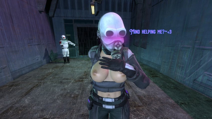 blush breasts civil_protection combine combine_elite combine_soldier half-life half-life_2 half_naked metrocop