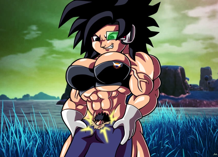 abs anal anal_sex angry_face big_breasts big_muscles big_penis dark_hair defeat_sex doggy_style dragon_ball dragon_ball_super dragon_ball_xenoverse dragon_ball_z evil_smile female_saiyan futa_on_male futanari ginyu_force muscles muscular_arms muscular_futanari namek oc penetration penis_out pubic_hair saiyan scouter tinted_eyewear vegeta vein veins veiny_penis