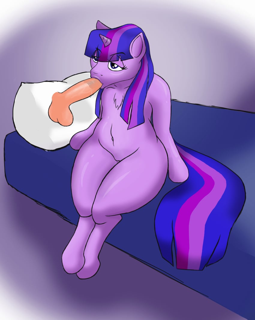 disembodied_penis fellatio friendship_is_magic male mrponeswildride my_little_pony oral penis saliva sex twilight_sparkle_(mlp)