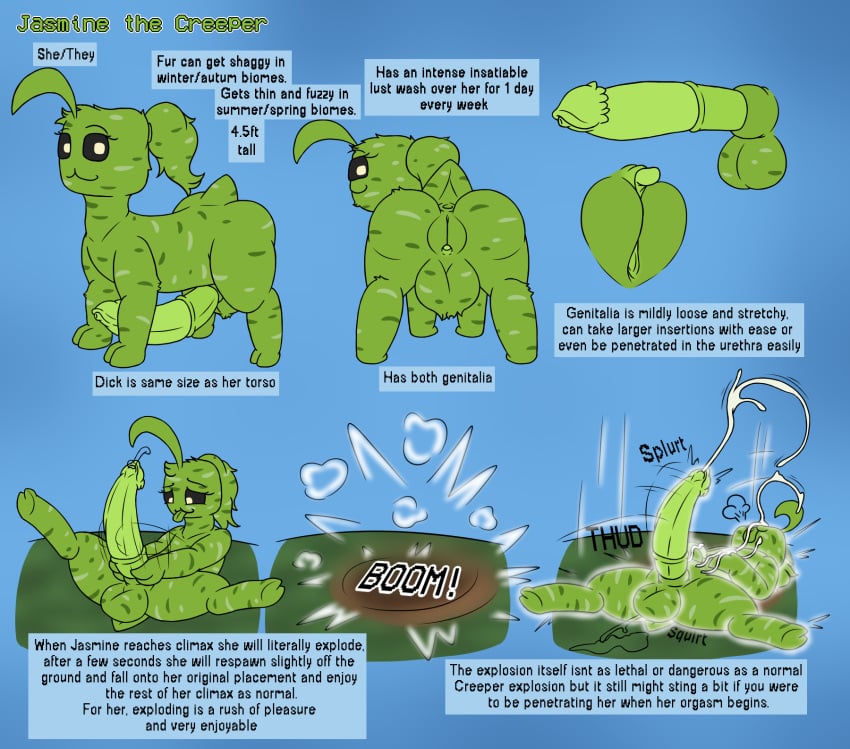 Creeper (Minecraft) Rule 34 Image