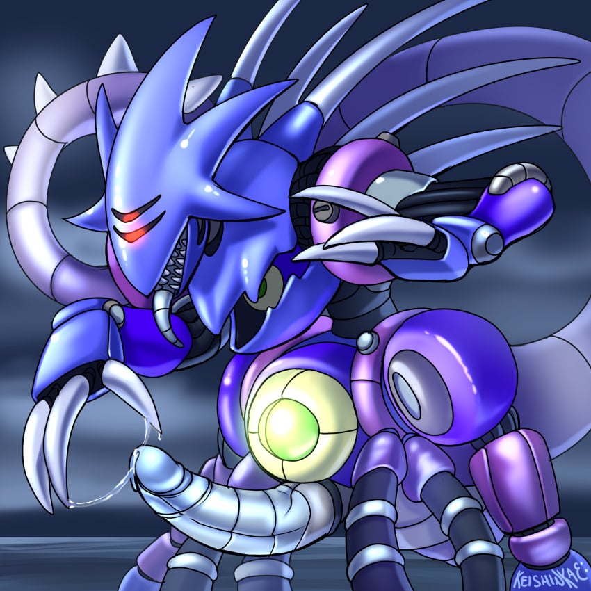 1boy anthro hi_res keishinkae machine male male_only metal_madness metal_sonic penis robot solo sonic_(series) sonic_heroes