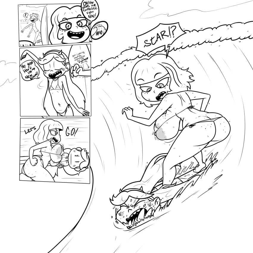 disney jackie_lynn_thomas star_butterfly star_vs_the_forces_of_evil surfboard terrible_the_drawfag