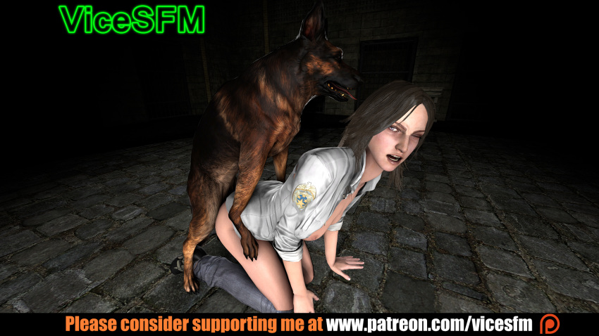 3d beast breasts canine doggy evilwithin female juli juli_kidman the_evil_within vicesfm zoophilia