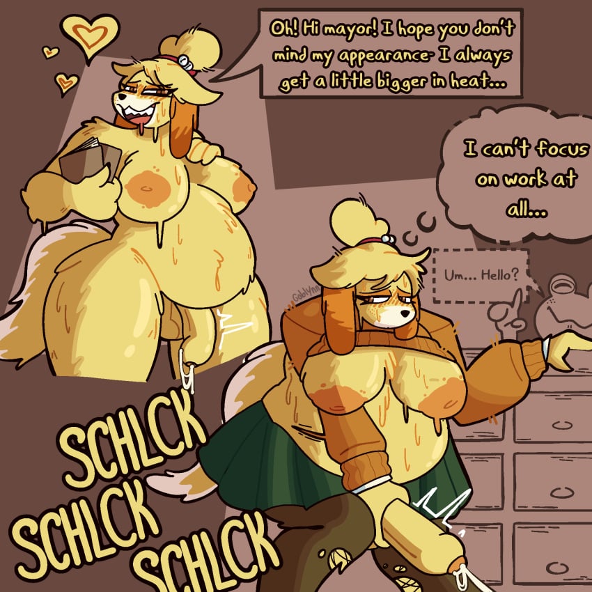 Isabelle (Animal Crossing) Rule 34 Image