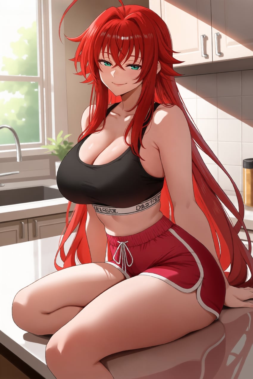 Rias Gremory (High School Dxd) Rule 34 Image