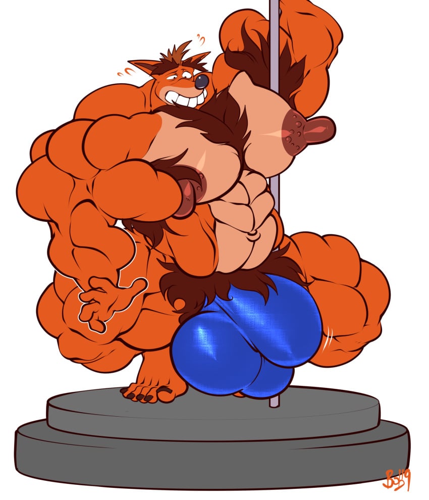 2019 bobthetanuki crash_(series) fake_crash furry furry_only male male_only solo_male tagme video_games