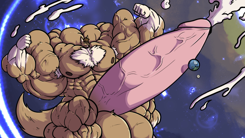 abs balls biceps bulge canine could_be_bigger cum cumming male muscles muscular muscular_arms muscular_legs muscular_male muscular_thighs needs_larger_muscles needs_more_mass not_big_enough novra(artist) pecs penis testicles wolf