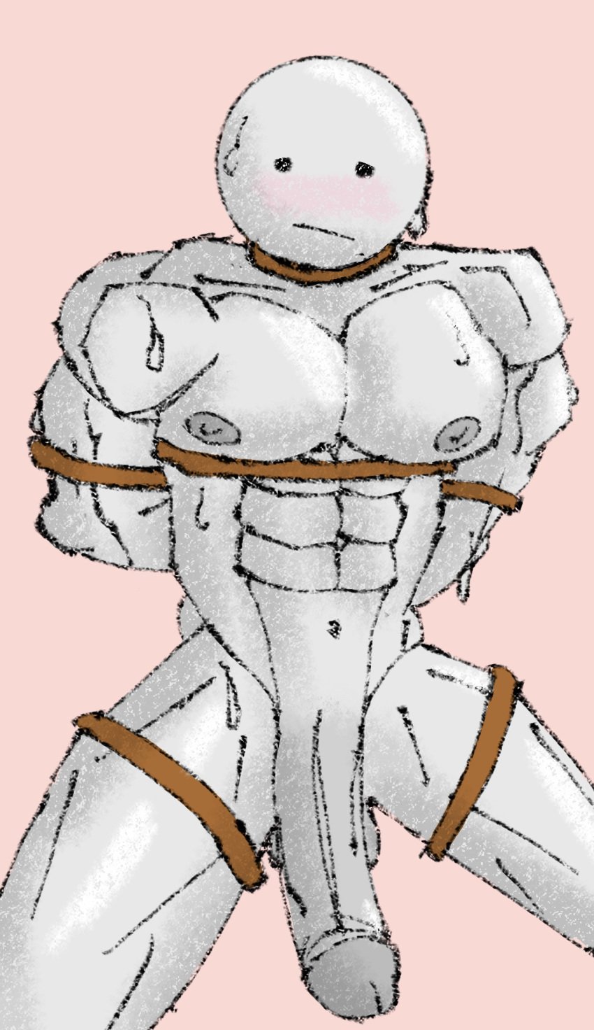 bdsm doug_(date_everything) male male_only muscular restrained