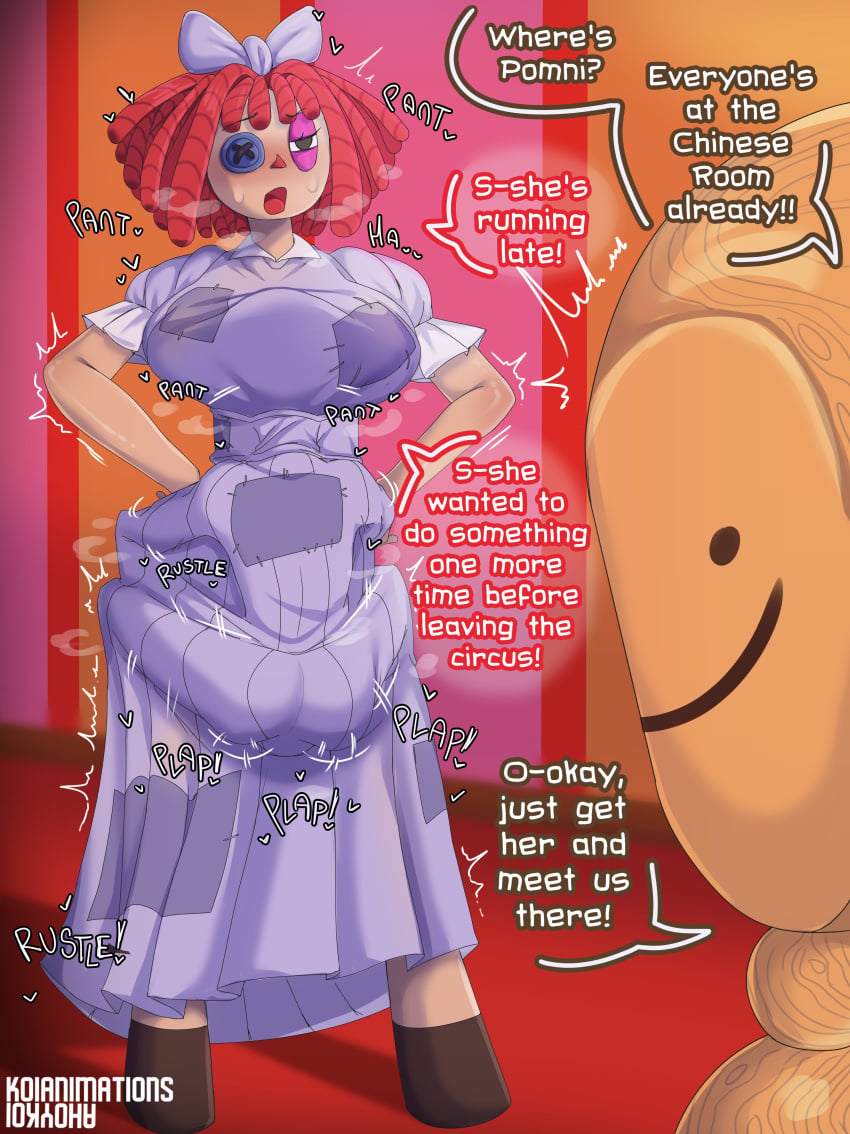 1futa 1girl1futa 1girls 2026 abel_(the_amazing_digital_circus) ahoykoi artist_name big_breasts blush blushing breasts clothed clothed_female clothed_sex clothing curvaceous curvy curvy_body curvy_female curvy_figure curvy_hips dialogue doll dress english english_dialogue english_text female female_penetrated full_body futa_on_female futa_penetrating futa_with_female futanari hair_ornament hair_ribbon hi_res highres hourglass_figure inside_clothing intersex intersex/female intersex_penetrating koianimations large_breasts larger_female moan moaning moaning_in_pleasure outdoor_sex outdoors panting plap plap_(sound) pomni_(the_amazing_digital_circus) public public_indecency public_sex public_use ragatha_(the_amazing_digital_circus) red_hair ribbon sex sex_under_clothes sex_under_dress shared_clothes sharing_clothes short_hair size_difference smaller_futa speech_bubble stealth stealth_sex steam steaming_body sweat sweatdrop sweating tan-skinned_female tan_body tan_skin text the_amazing_digital_circus thick thick_hips thick_legs thick_thighs thighs under_clothes vagina vaginal_insertion vaginal_penetration vaginal_sex voluptuous voluptuous_female watermark