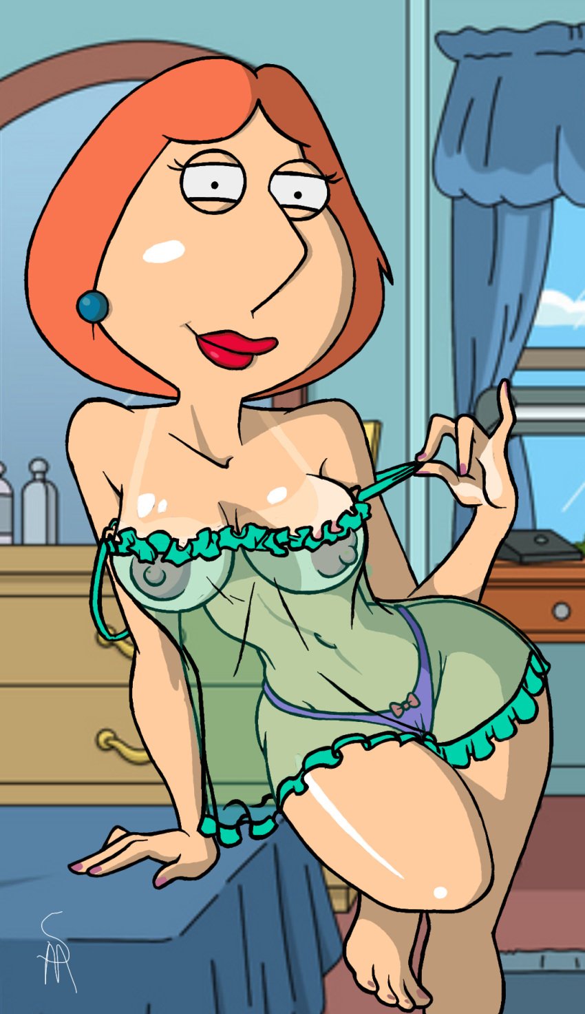 big_breasts family_guy lois_griffin milf red_hair